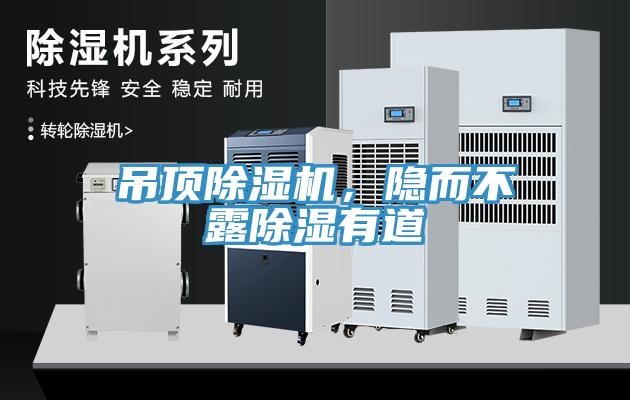 吊頂除濕機(jī)，隱而不露除濕有道
