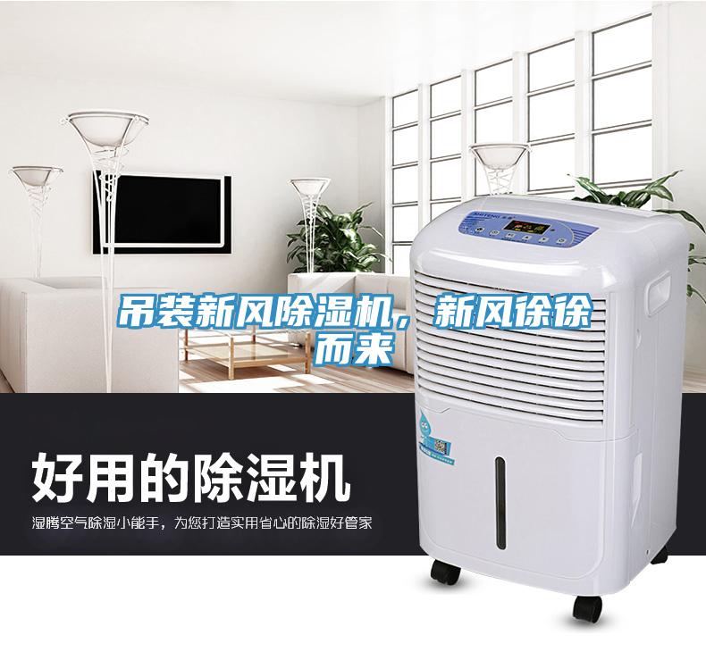 吊裝新風(fēng)除濕機(jī)，新風(fēng)徐徐而來