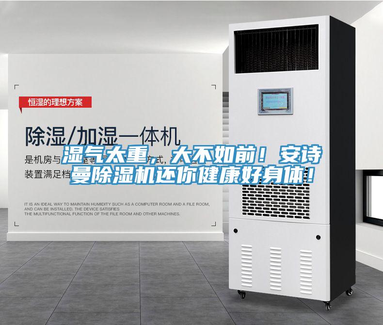 濕氣太重，大不如前！安詩曼除濕機還你健康好身體！