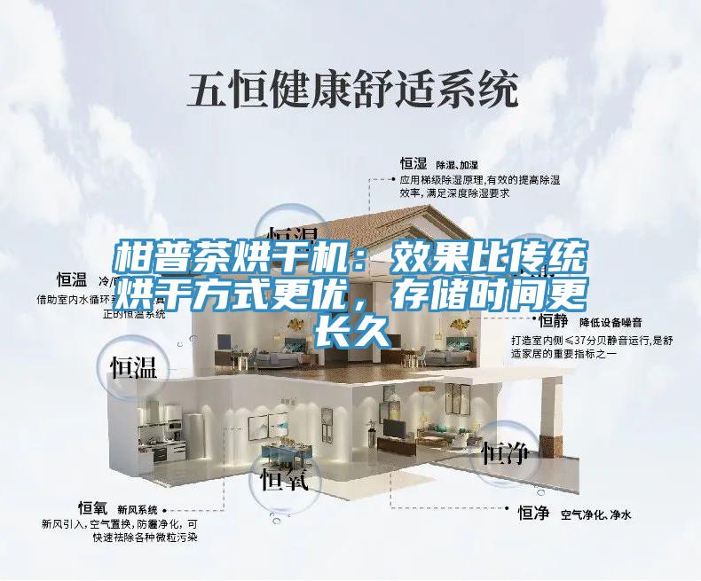 柑普茶烘干機：效果比傳統烘干方式更優(yōu)，存儲時間更長久