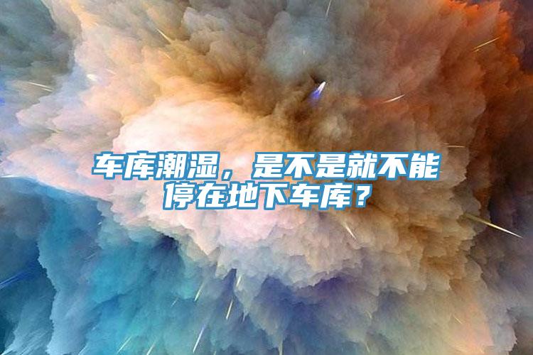 車(chē)庫(kù)潮濕，是不是就不能停在地下車(chē)庫(kù)？