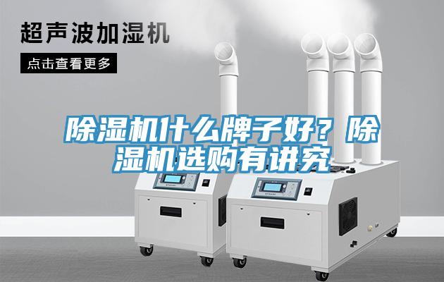 除濕機(jī)什么牌子好？除濕機(jī)選購(gòu)有講究