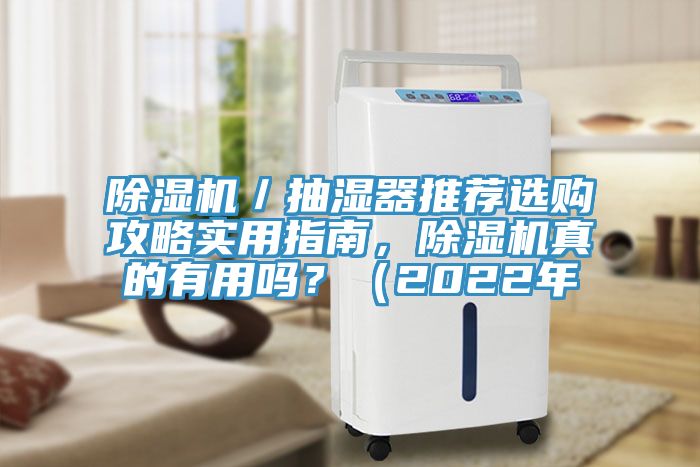除濕機／抽濕器推薦選購攻略實用指南，除濕機真的有用嗎？（2022年