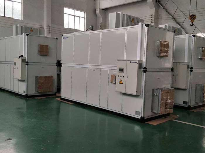 濟南銘威化工鋰電池鈷酸鋰零下40℃露點，三臺全新風(fēng)轉(zhuǎn)輪除濕機組